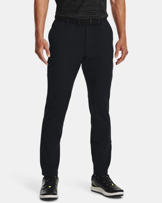 Men's UA Iso-Chill Tapered Pants in Black image number 0